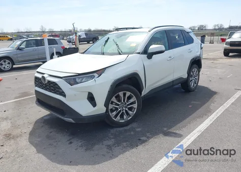 2020 Toyota Rav4 Limited z USA, uszkodzony, nr VIN 2T3Y1RFV3LW068252